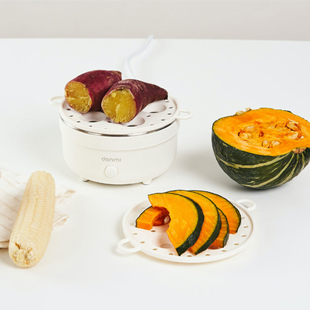 韓國Danmi 單人電蒸鍋   蒸蛋器 10孔出氣 DA-EGS01