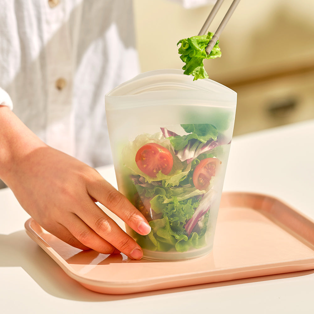 韓國製造 SILIPOT 可站立食品保鮮袋(490ml/760ml)