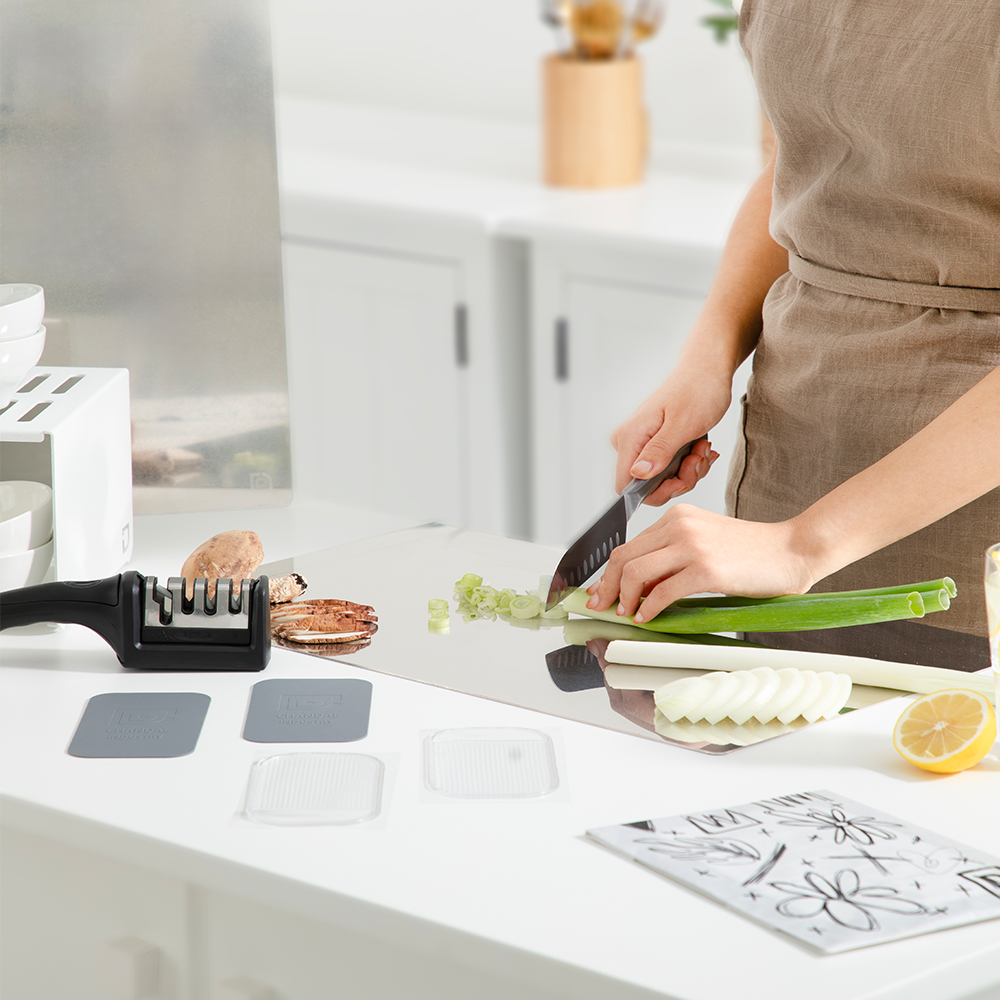 韓國製 Changdae不鏽鋼多用途砧板