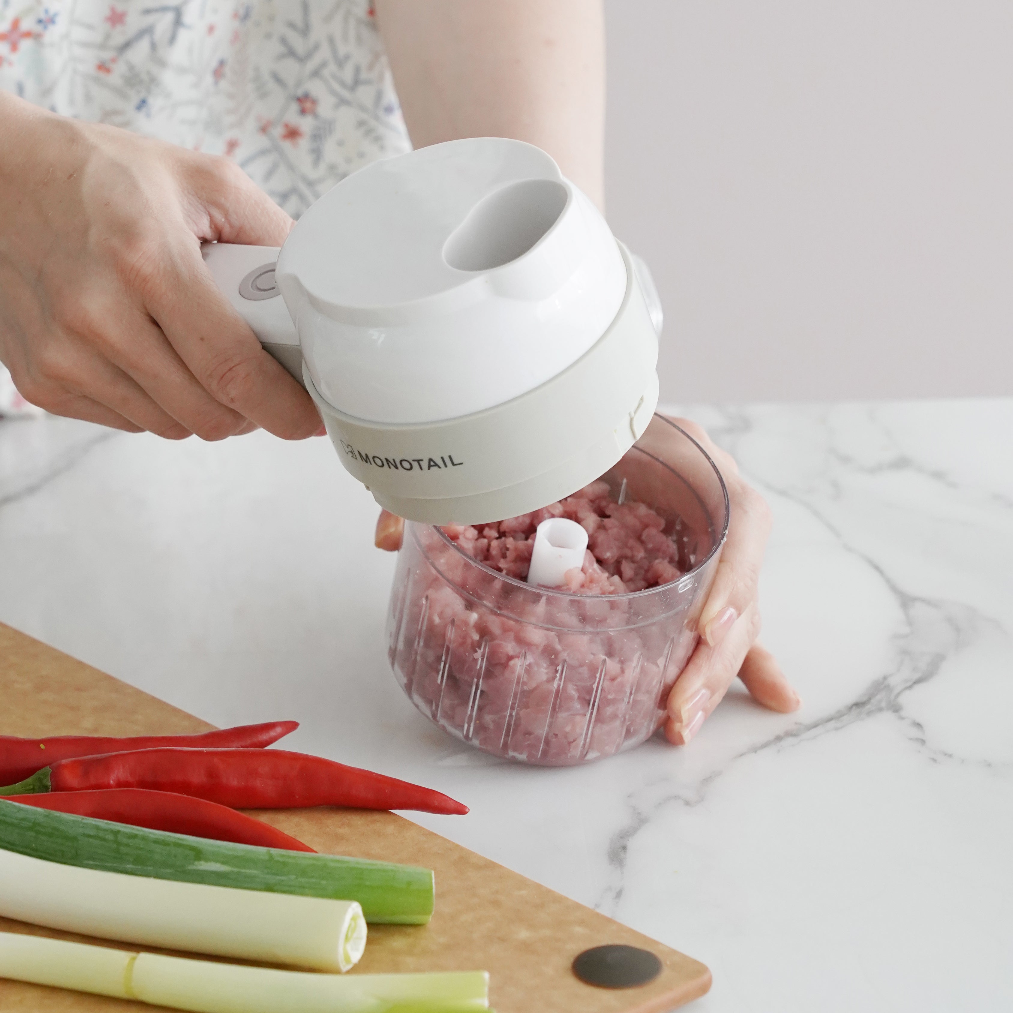 無線食材切碎機 切片機 MT-M201