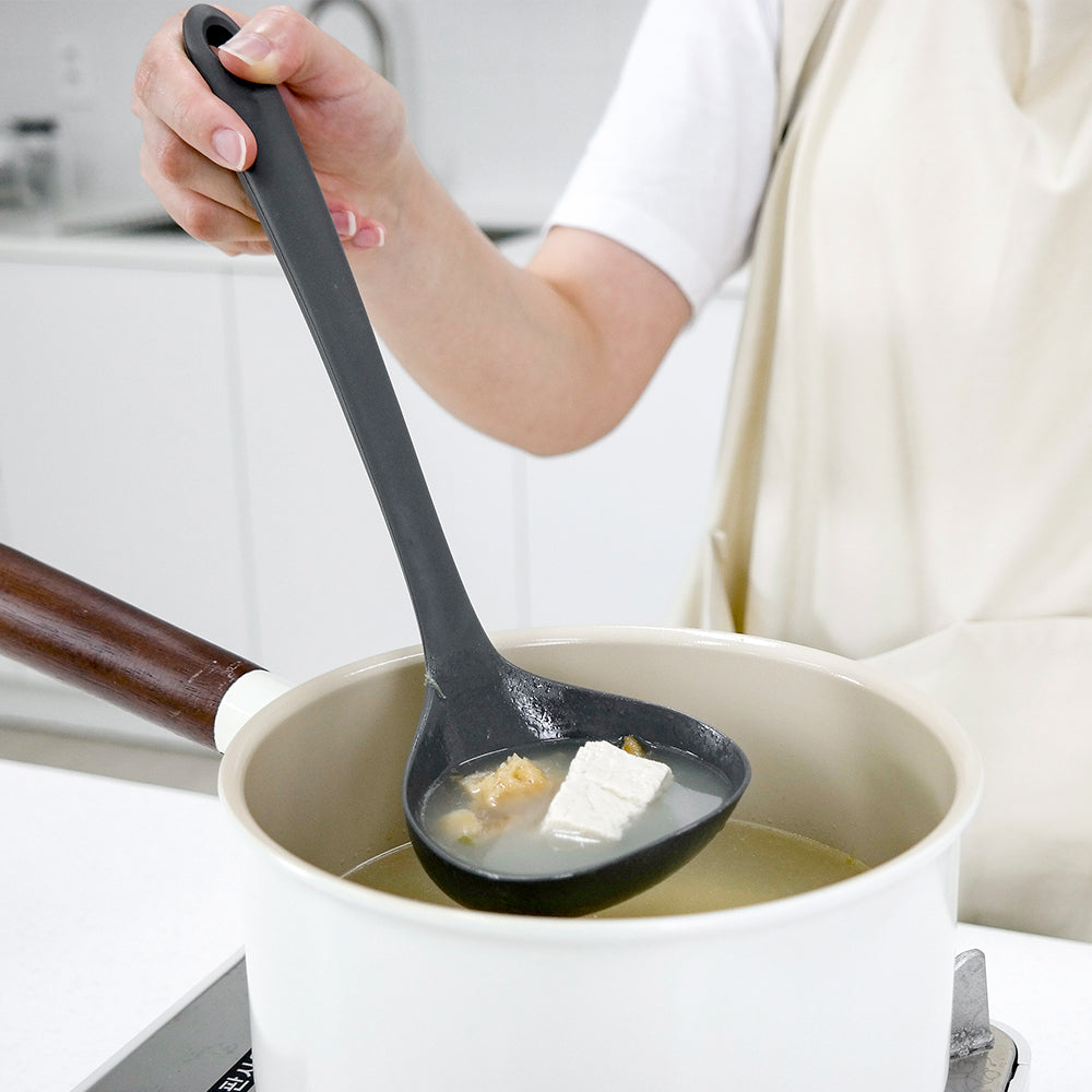 韓國製造 Silipot 現代廚具 5件式矽膠廚具組 黑色款