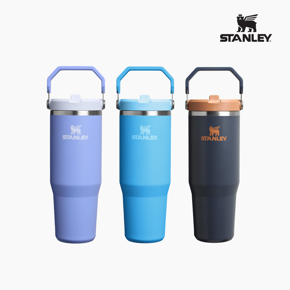 美國品牌 Stanley 手提 摺疊吸管杯 887ml