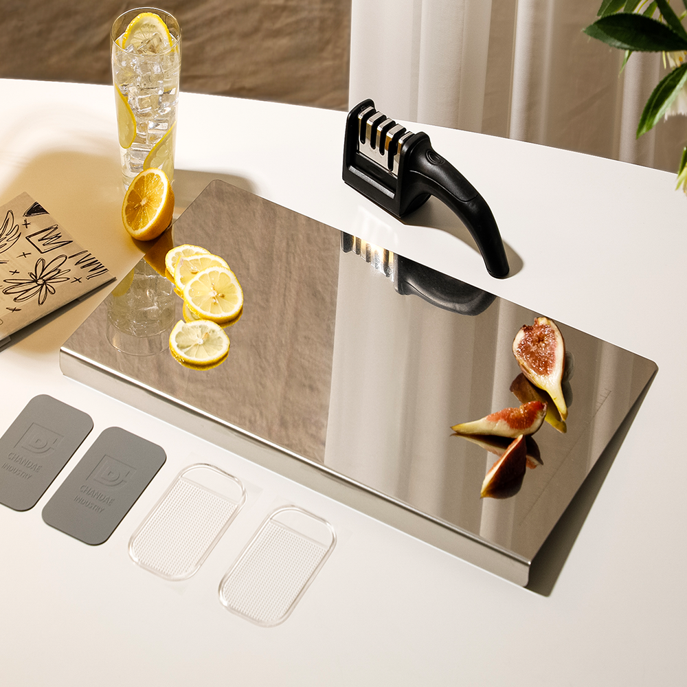 韓國製 Changdae不鏽鋼多用途砧板