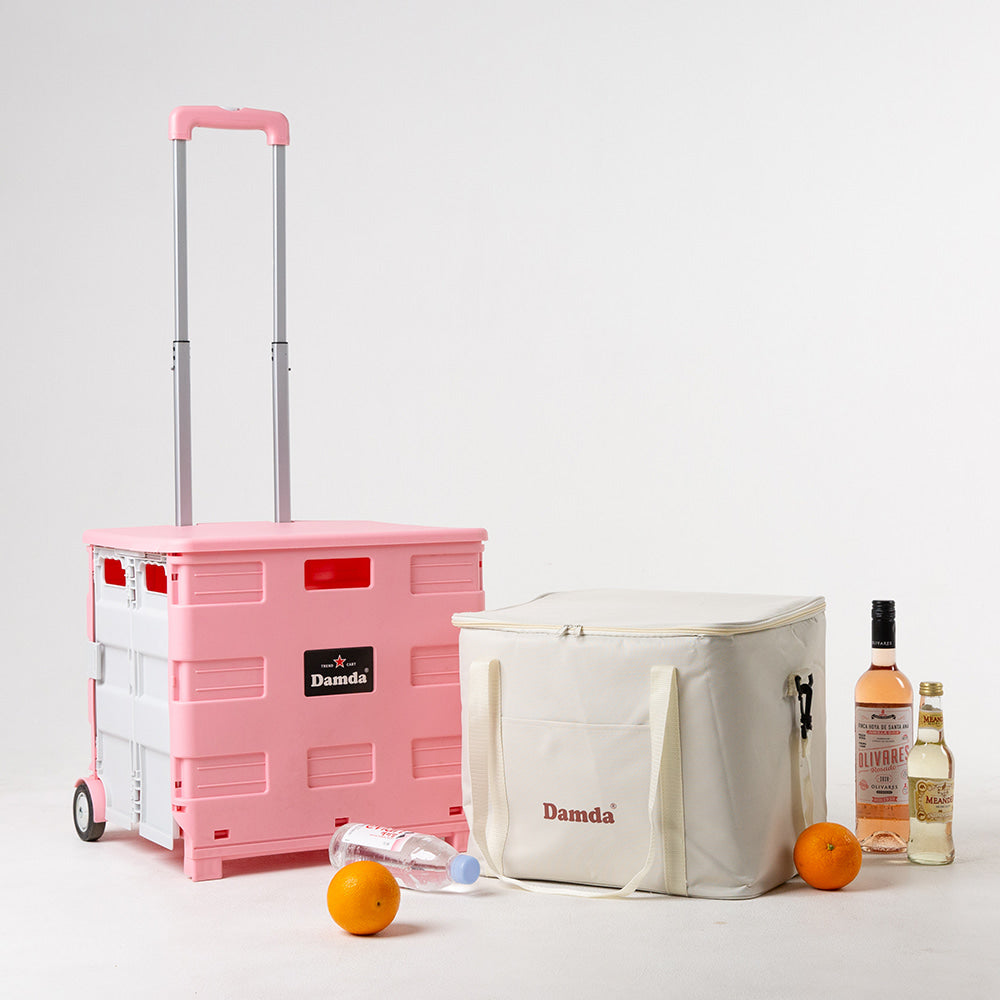 韓國DAMDA保冷保溫袋 冷熱保溫袋 摺疊購物車必搭 露營必備