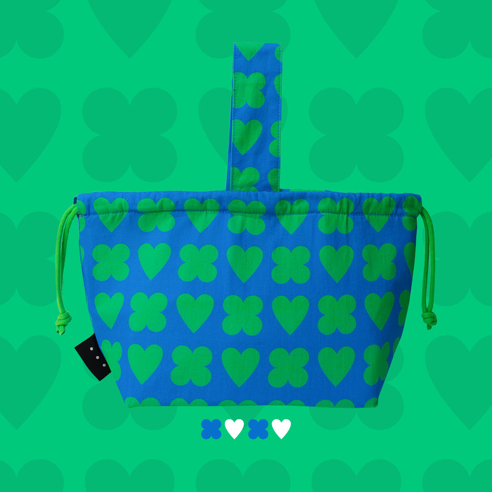 韓國dropdropdrop | LUCKY HEARTY GREENBERRY Daily Bag