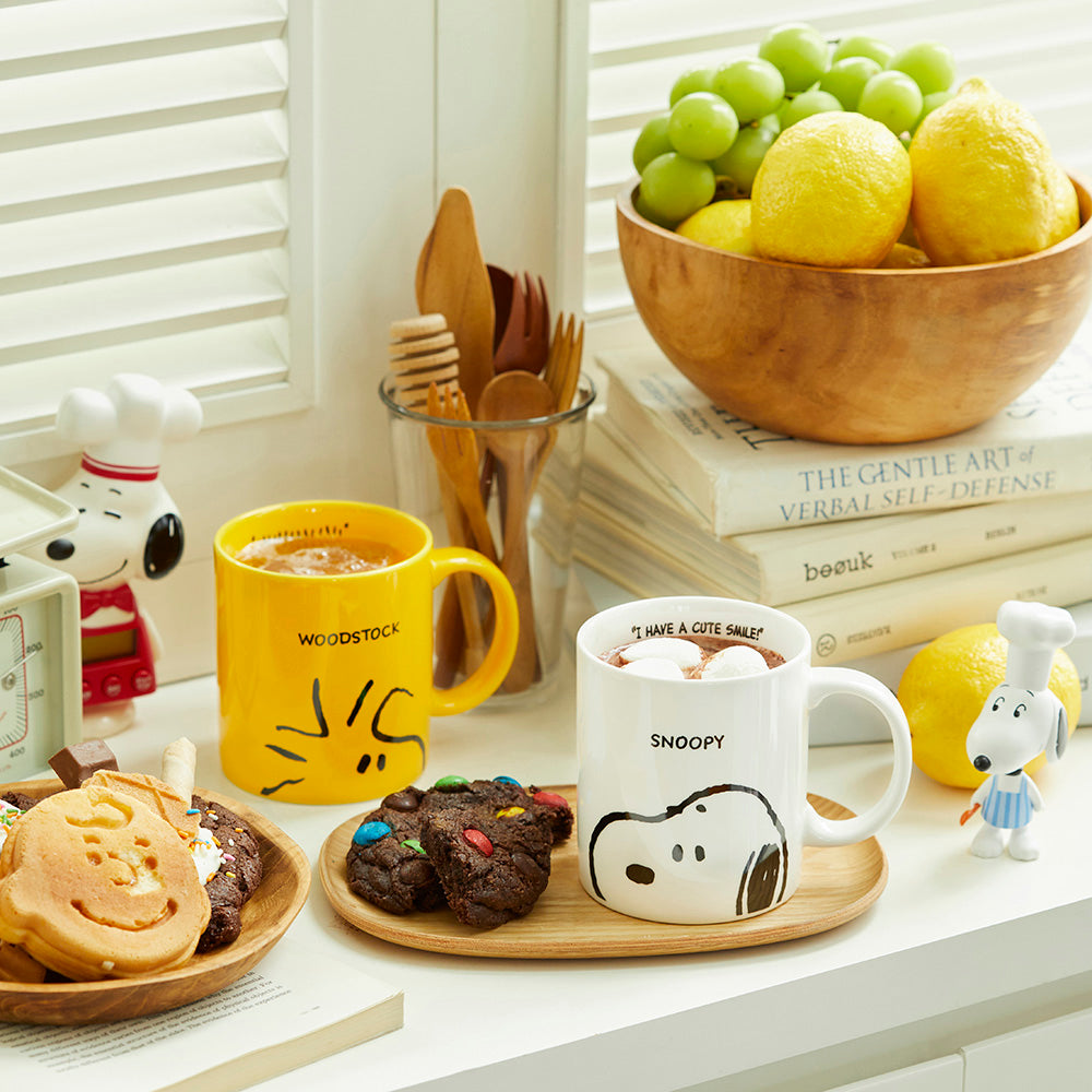 Snoopy Peanuts 史努比造型馬克杯 360ml