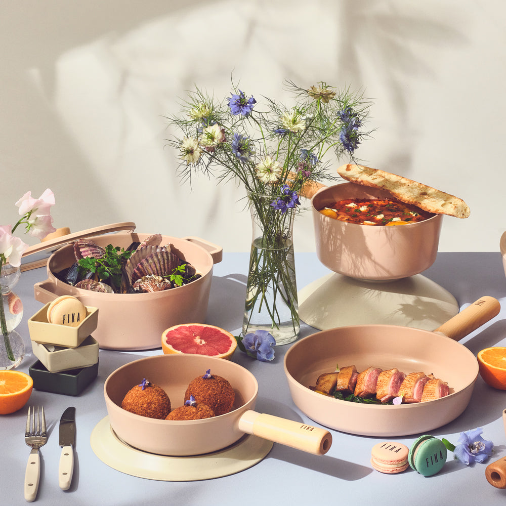 Neoflam FIKA Objet 粉色 平底鍋 炒鍋 15cm 18cm 24cm 26cm 28cm 30cm