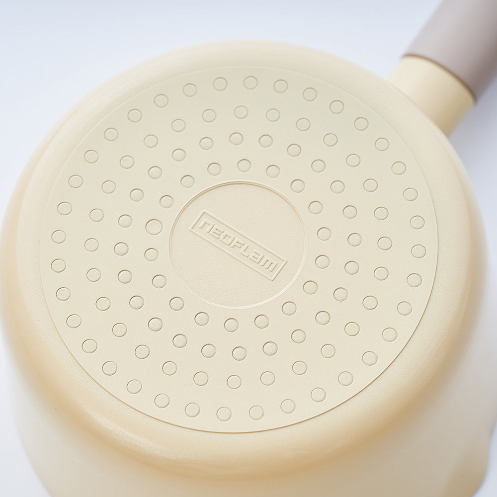 Neoflam 小蛇系列鑄造鍋具兩件組(單柄湯鍋+玻璃蓋16公分)