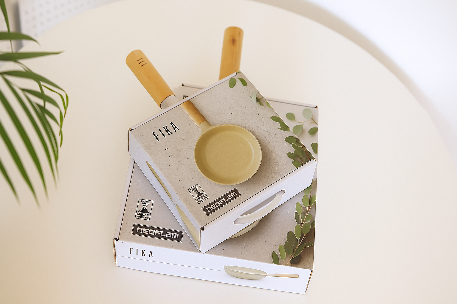 【Neoflam FIKA 26cm 炒鍋】開箱評價：極致美感與實用性能的完美結合！煎魚煎蛋都無壓力！