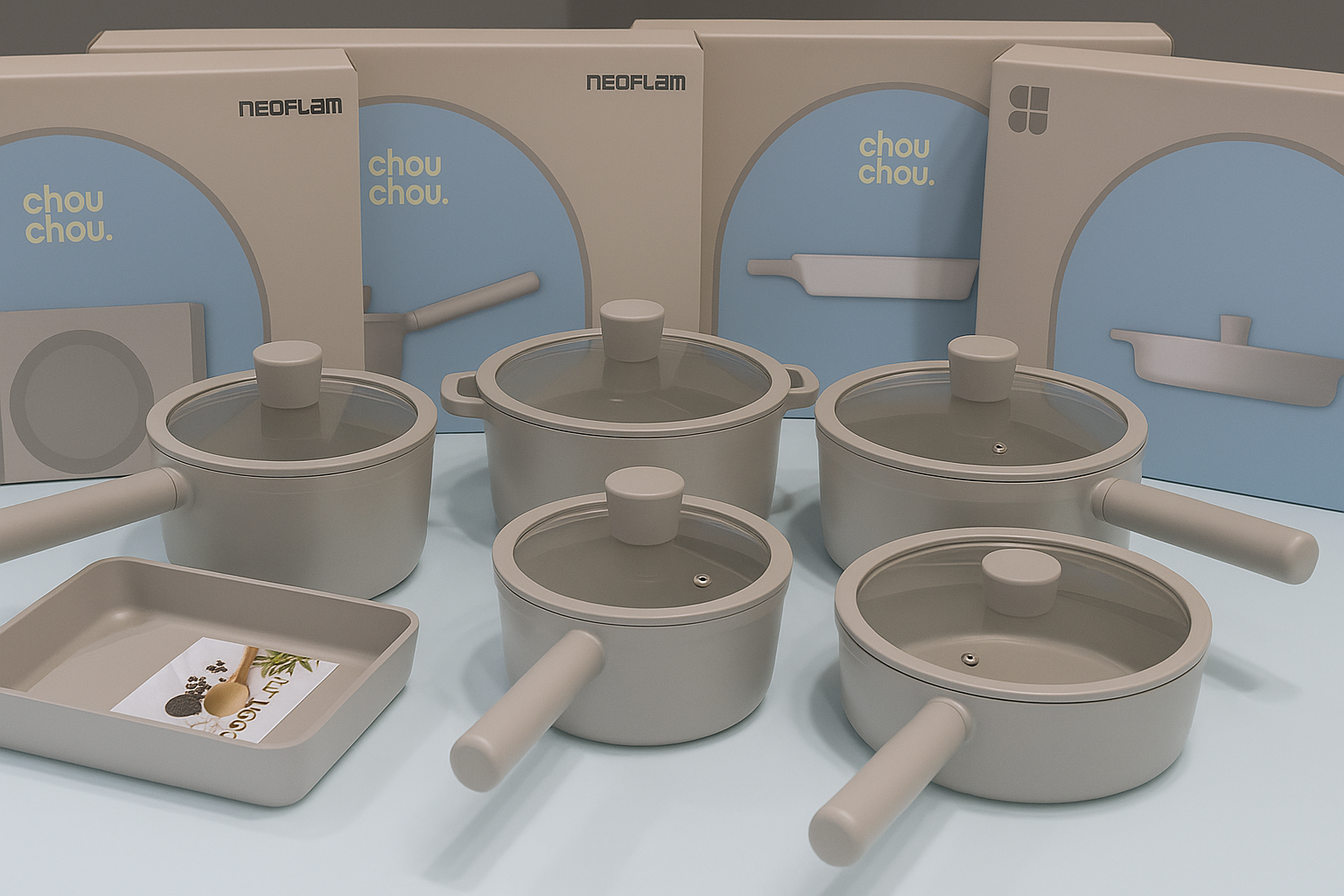 開箱評測：Neoflam Chouchou 咻咻鍋具系列—高顏值與實用性的完美結合