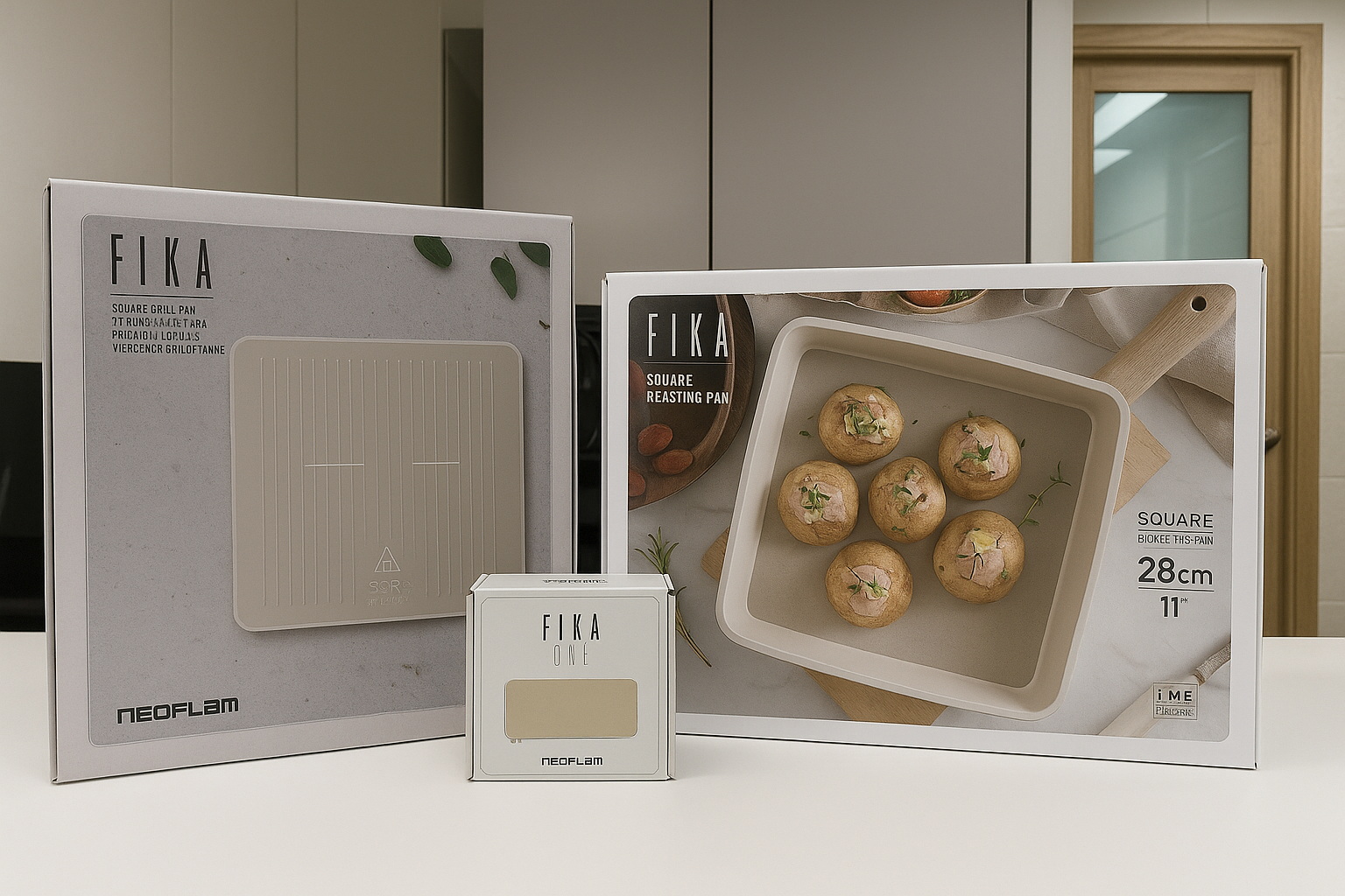 探索 Neoflam Fika 方形IH電磁爐與方形鍋的美味之旅！