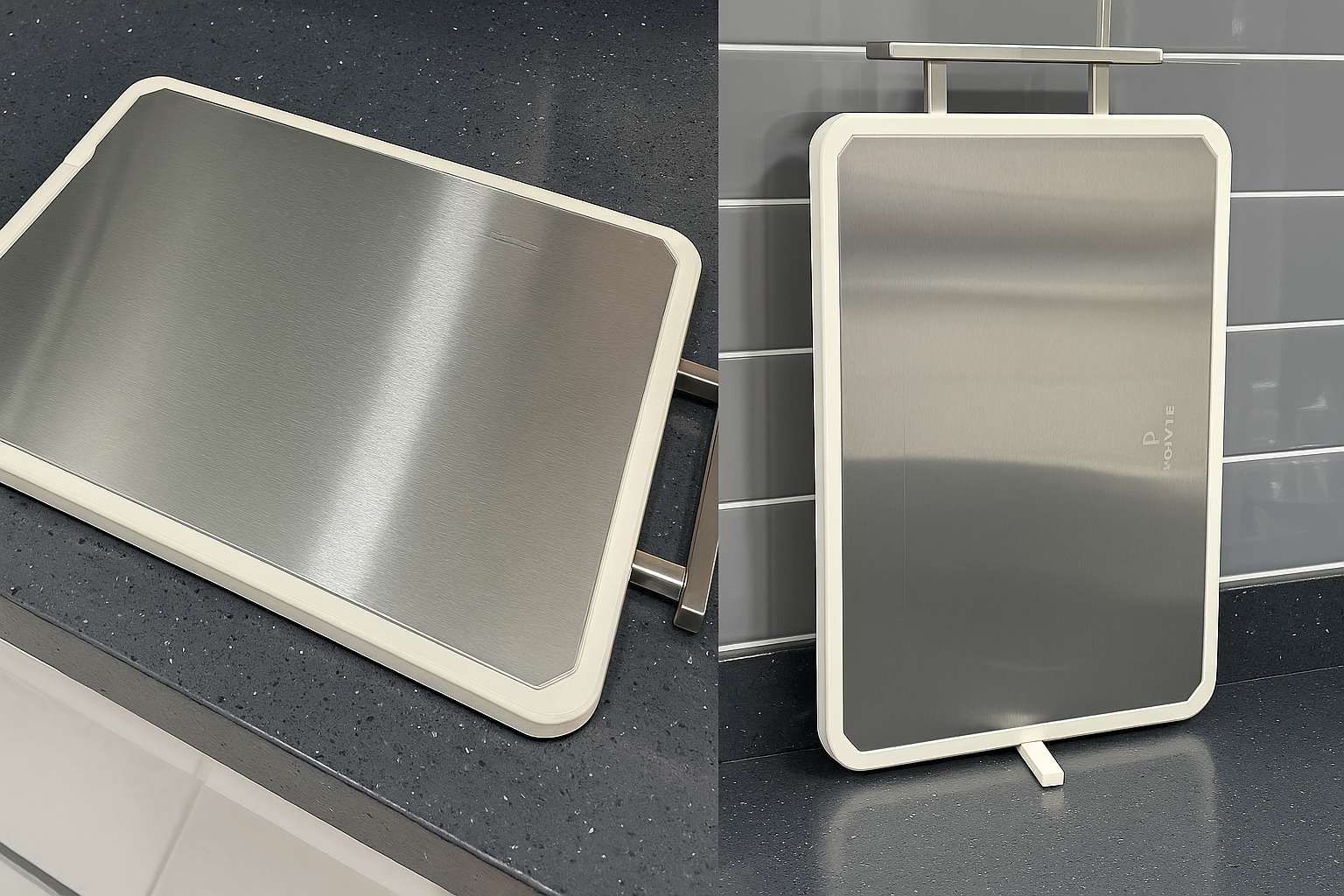 PONTE 316不鏽鋼雙面砧板開箱，抗菌衛生免砧板架超好用推薦！