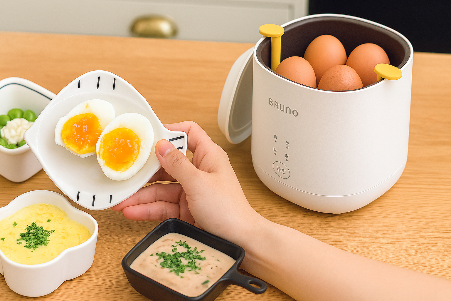 我家必備的蒸蛋器推薦：BRUNO Egg Boiler 簡單生活好幫手