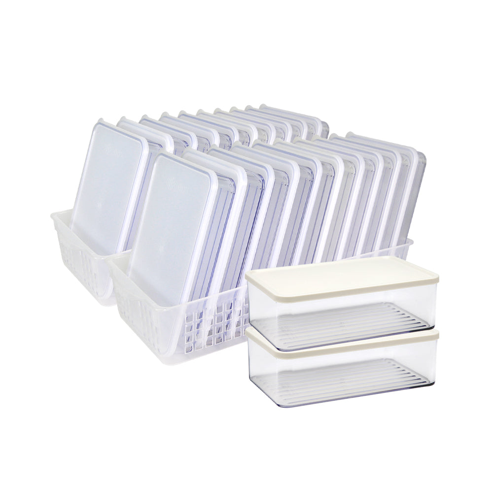 韓國製造 Silicook｜雪櫃食材收納盒｜組合裝｜SET S