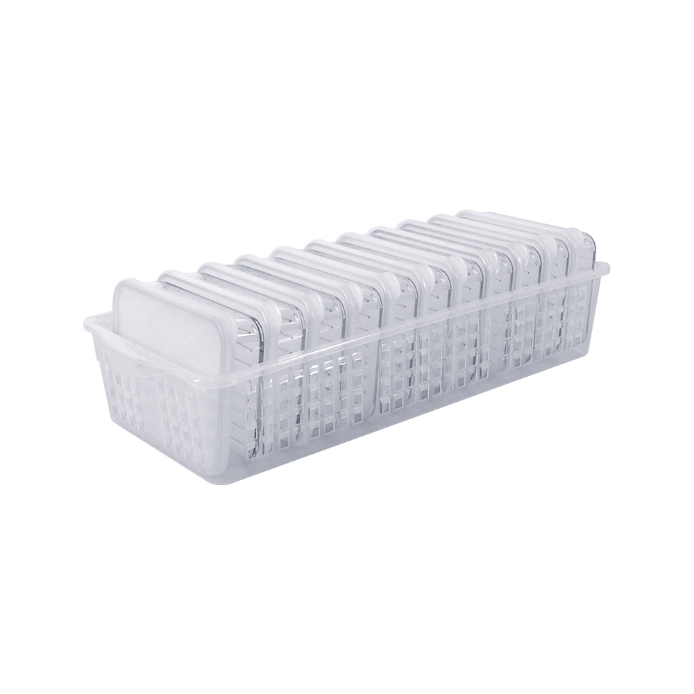 韓國製造 Silicook｜雪櫃食材收納盒｜300ML組合裝｜SET M