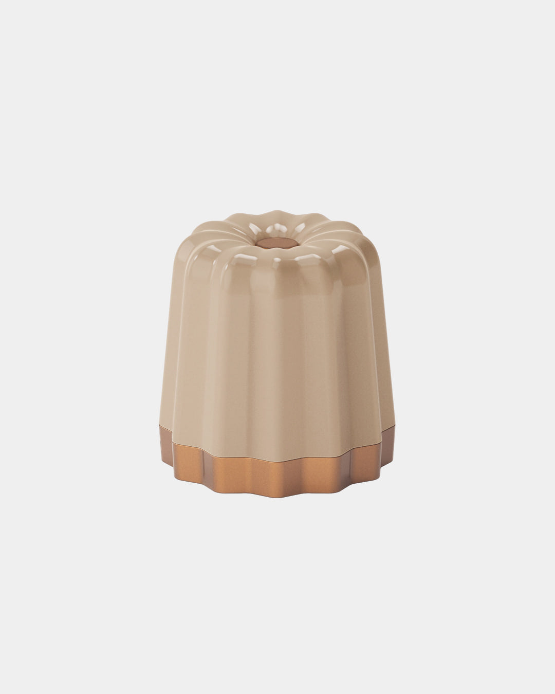 DCBA 氛圍燈 Canelé 可麗露造型充電式 LED 小燈 米色