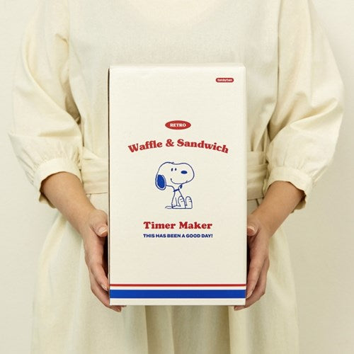 韓國限定 Snoopy 史努比三文治機 窩夫機