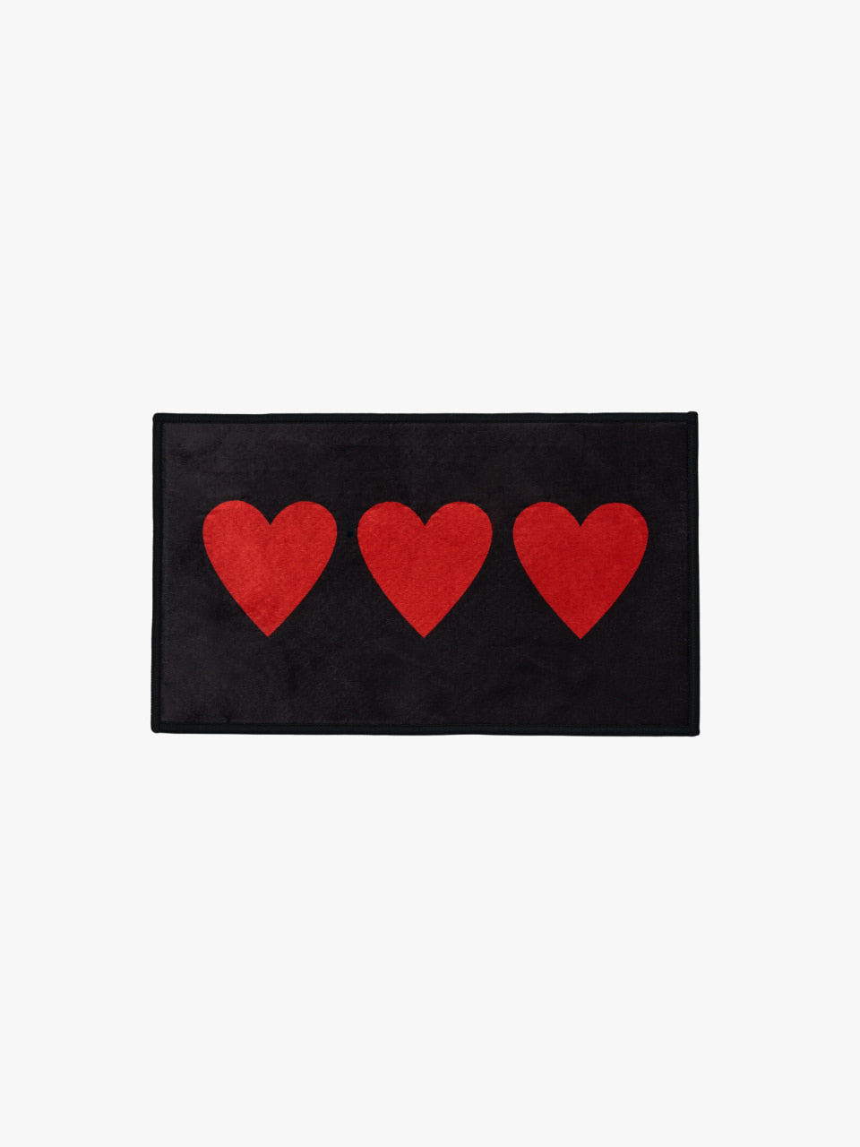 dropdropdrop 廚房地墊 Welcome Mat Mini LOVE HEART RED 50x30cm