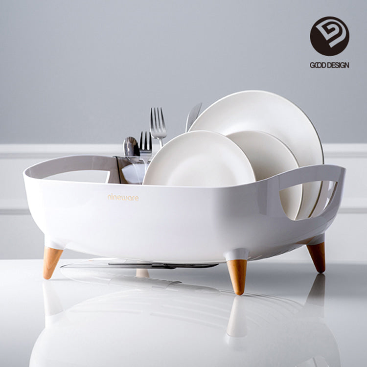Nineware 簡約碗盤瀝水籃