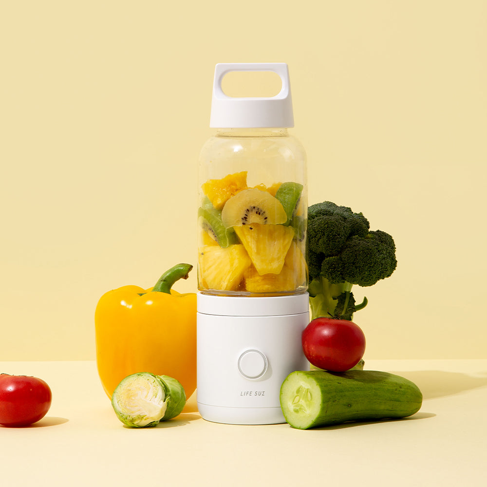 LifeSum 全新無線迷你攪拌機 研磨機 LFS-HA47 白色