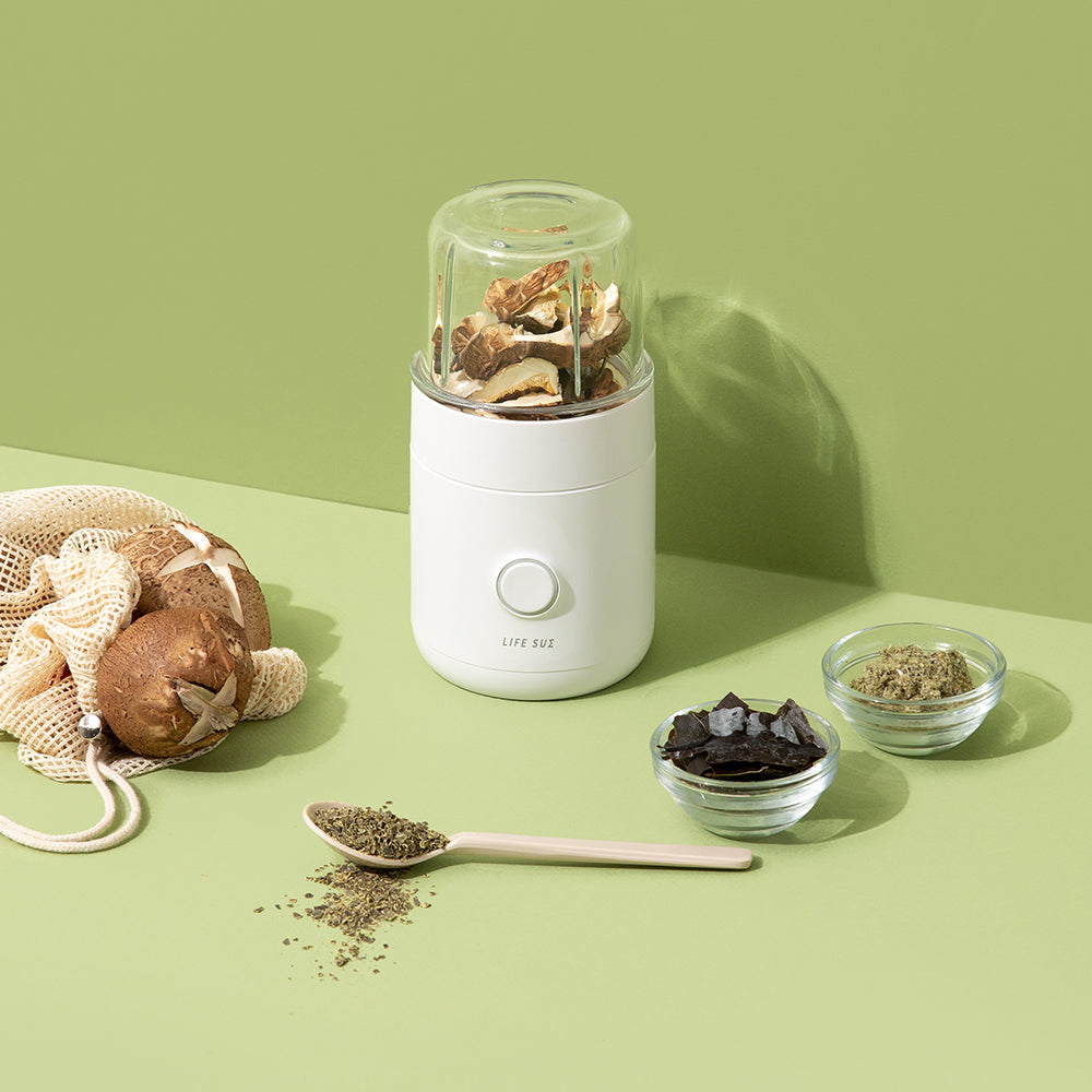 LifeSum 全新無線迷你攪拌機 研磨機 LFS-HA47 白色