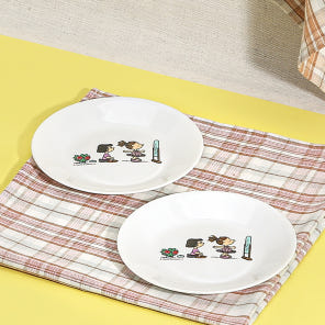 Corelle 康寧餐具史努比 The Home 系列 透明湯匙餐具組 2件裝