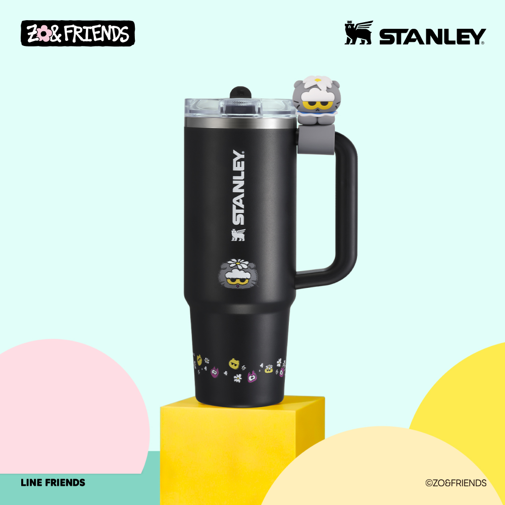 stanley Quencher Pro Tour Flip Straw 吸管杯 887ml 黑色 Black