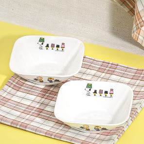 Corelle 康寧餐具 史努比家居系列 碗組2件裝