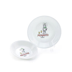 Corelle 康寧餐具史努比露營系列 2件組