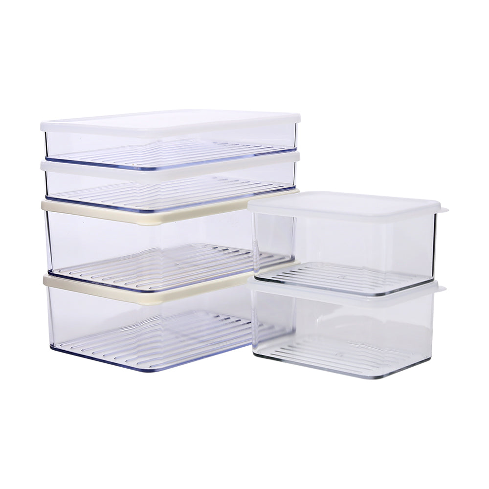 韓國製造 Silicook｜雪櫃食材收納盒｜實用組合裝｜SET U