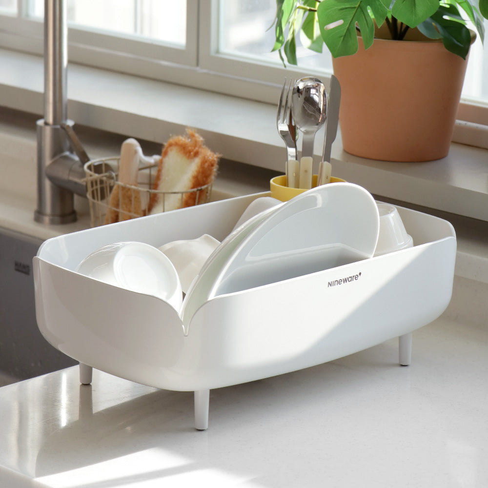 韓國製造 nineware 迷你款碗盤瀝水籃