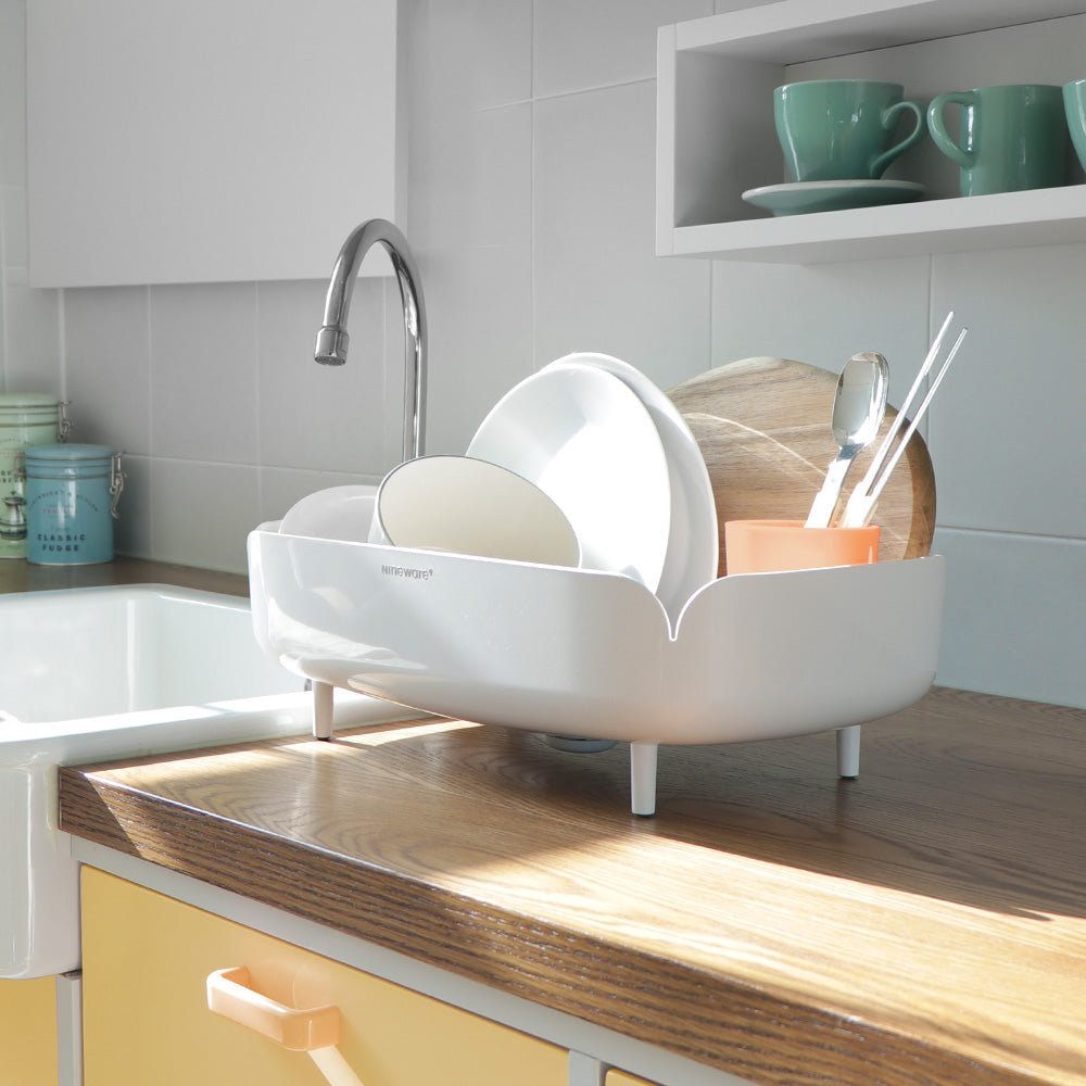 韓國製造 nineware 迷你款碗盤瀝水籃