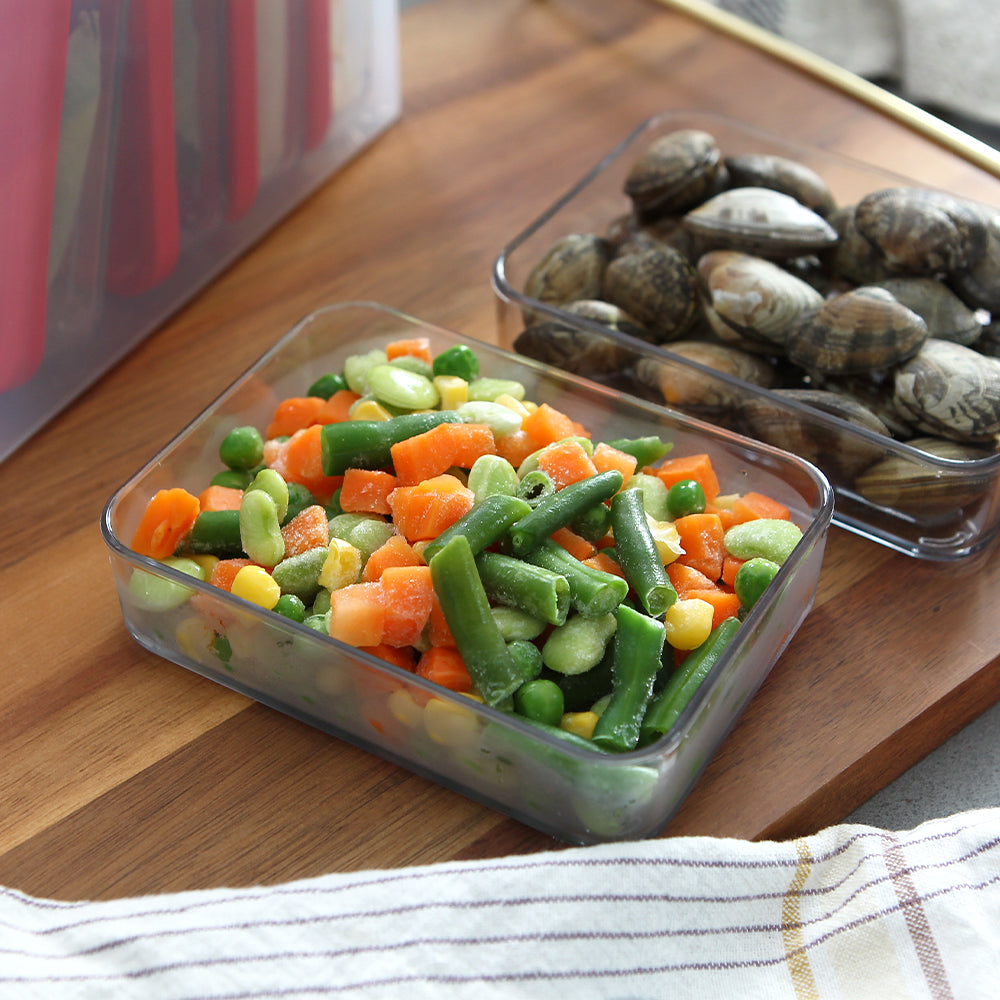 韓國製造 Silicook｜雪櫃食材收納盒｜實用組合裝｜SET X