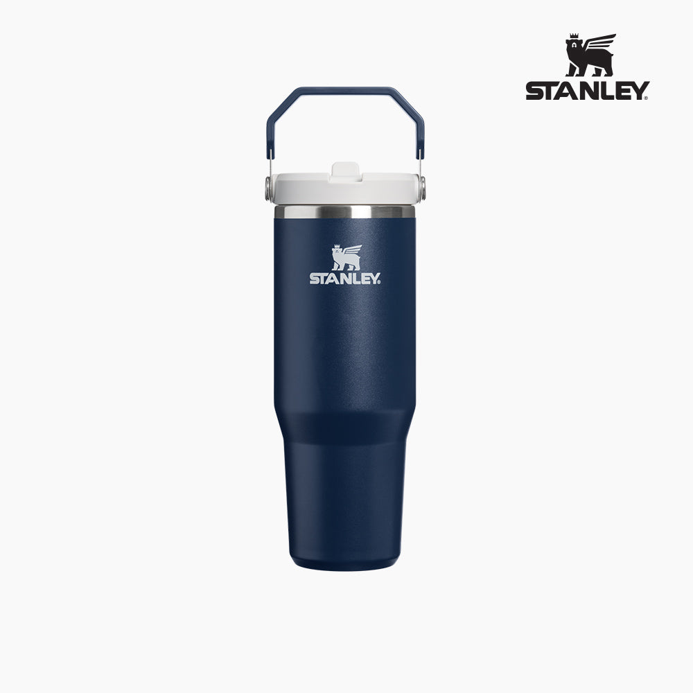 STANLEY Iceflow Flip Straw 2.0 887ml 不鏽鋼保冷杯 深海藍