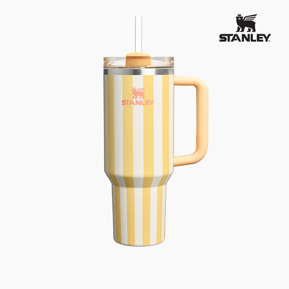 Stanley Quencher H2.0 Flow State Tumbler 保溫杯 887ml Butter Stripe