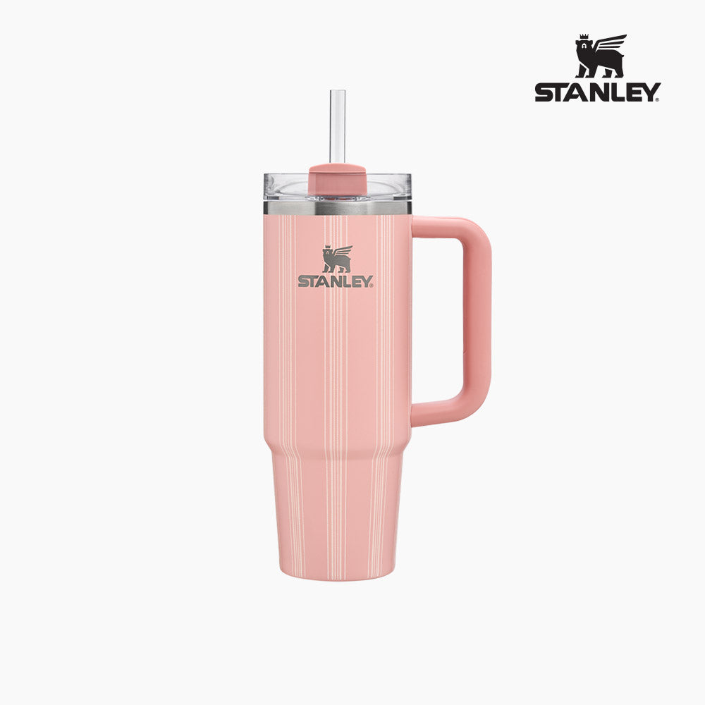 Stanley Spring Picnic Collection 保溫杯 887ml Peach Rose Pictic Stripe