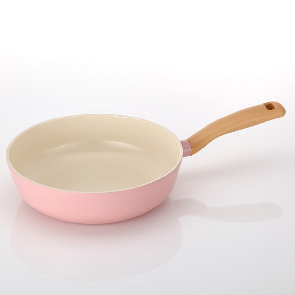 Neoflam Retro 26cm 粉紅色Royal感應電磁爐平底鍋