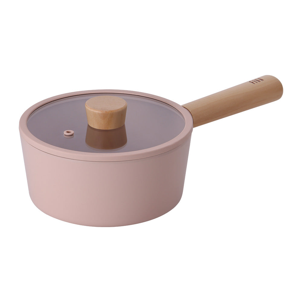 Neoflam FIKA Objet 粉色 18cm 單柄湯鍋 1.6L