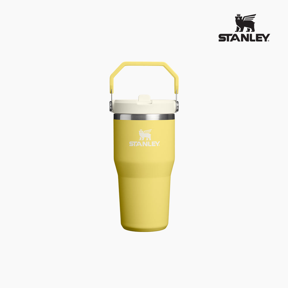 STANLEY IceFlow Flip 591ml 吸管保溫杯蜜金盞花色高效保冷便攜