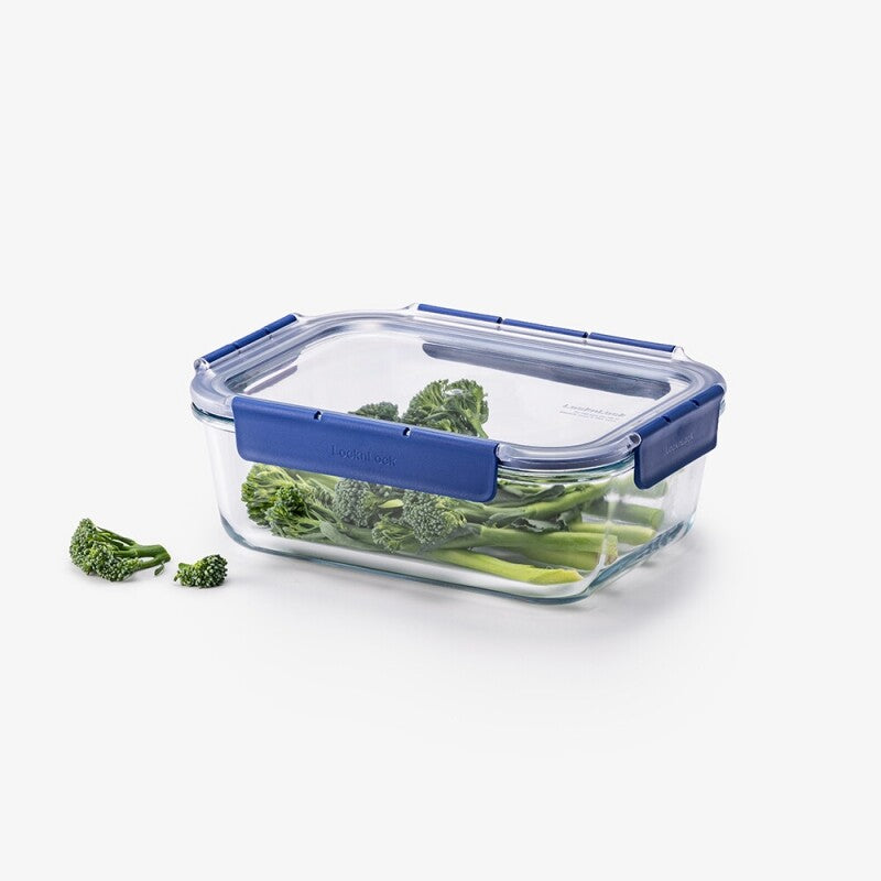 【1+1】Locknlock 頂級透明耐熱玻璃保鮮盒