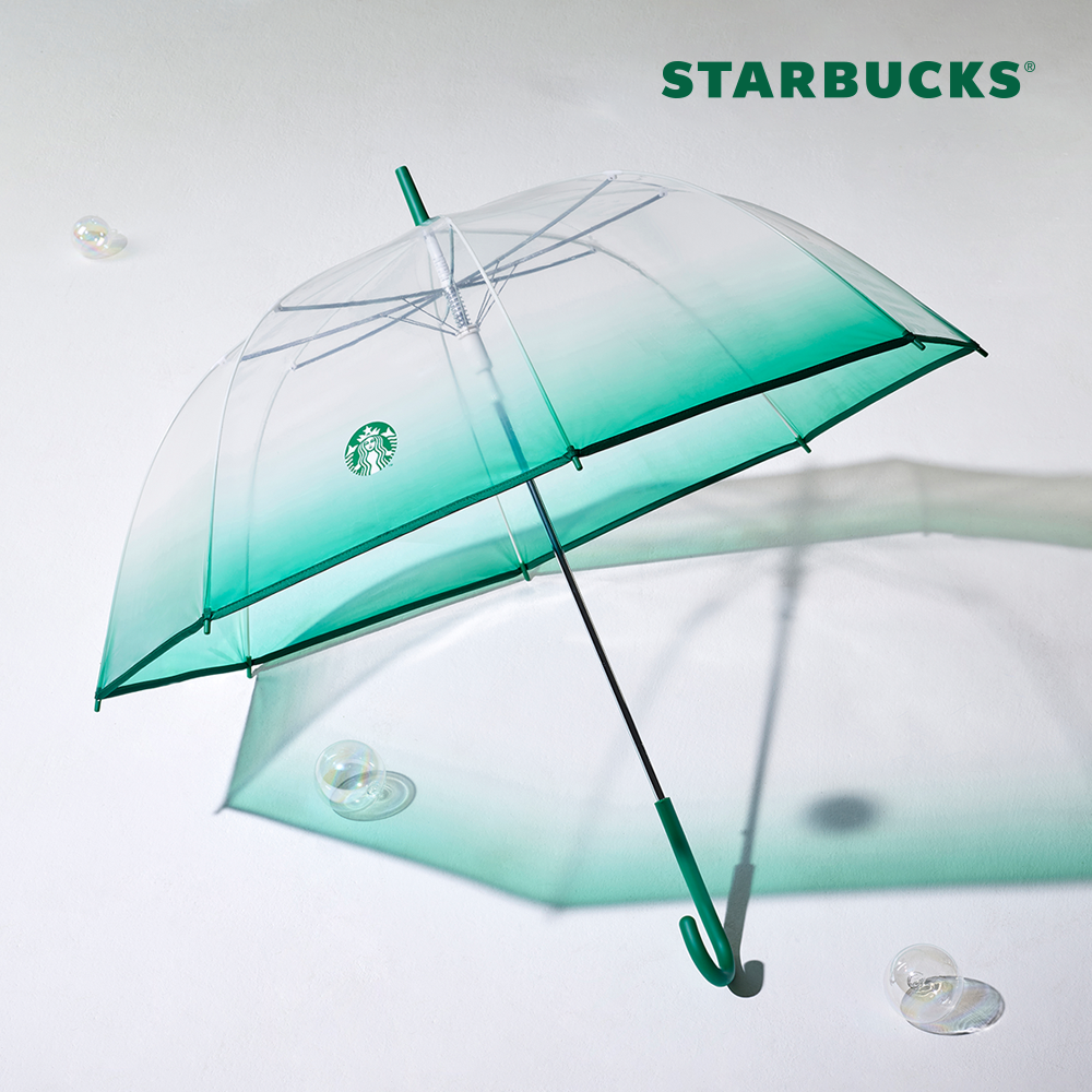 Starbucks 星巴克 Dome 雨傘 (Tall) 綠色