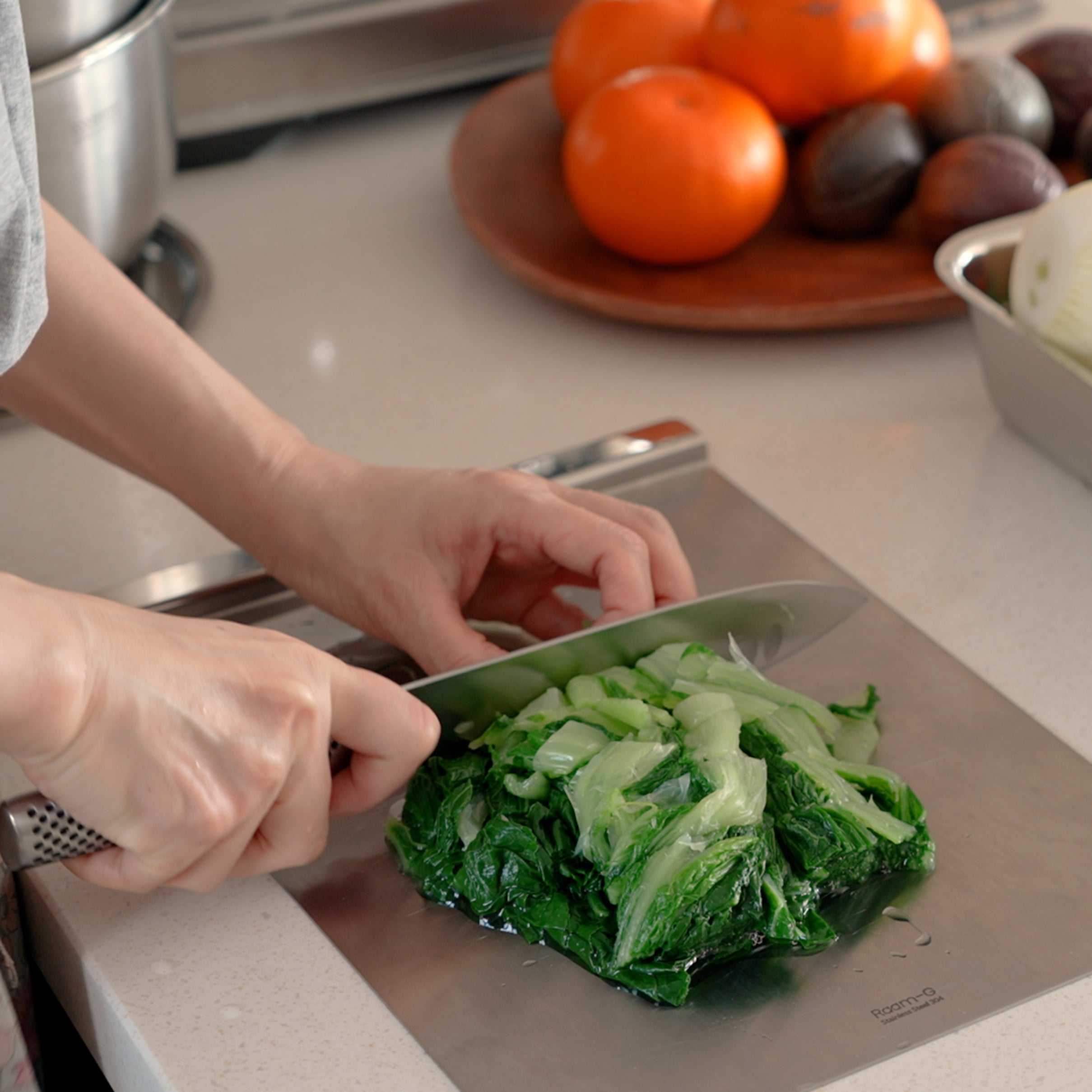 Roomio Stainless Steel 304砧板 抗菌耐用設計