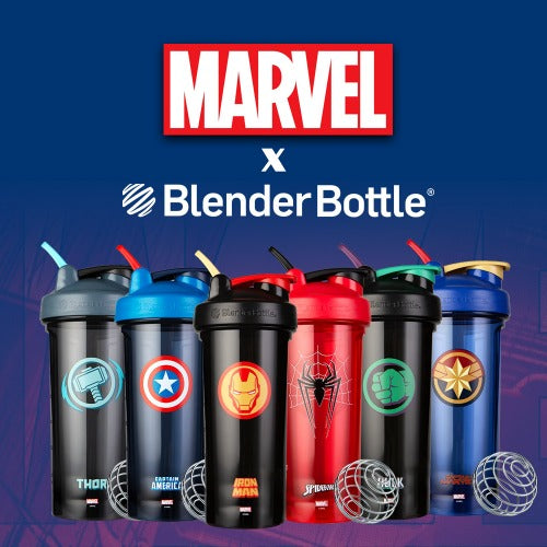 BlenderBottle Marvel x Blender Bottle Pro 828ml 馬維爾聯名搖搖杯