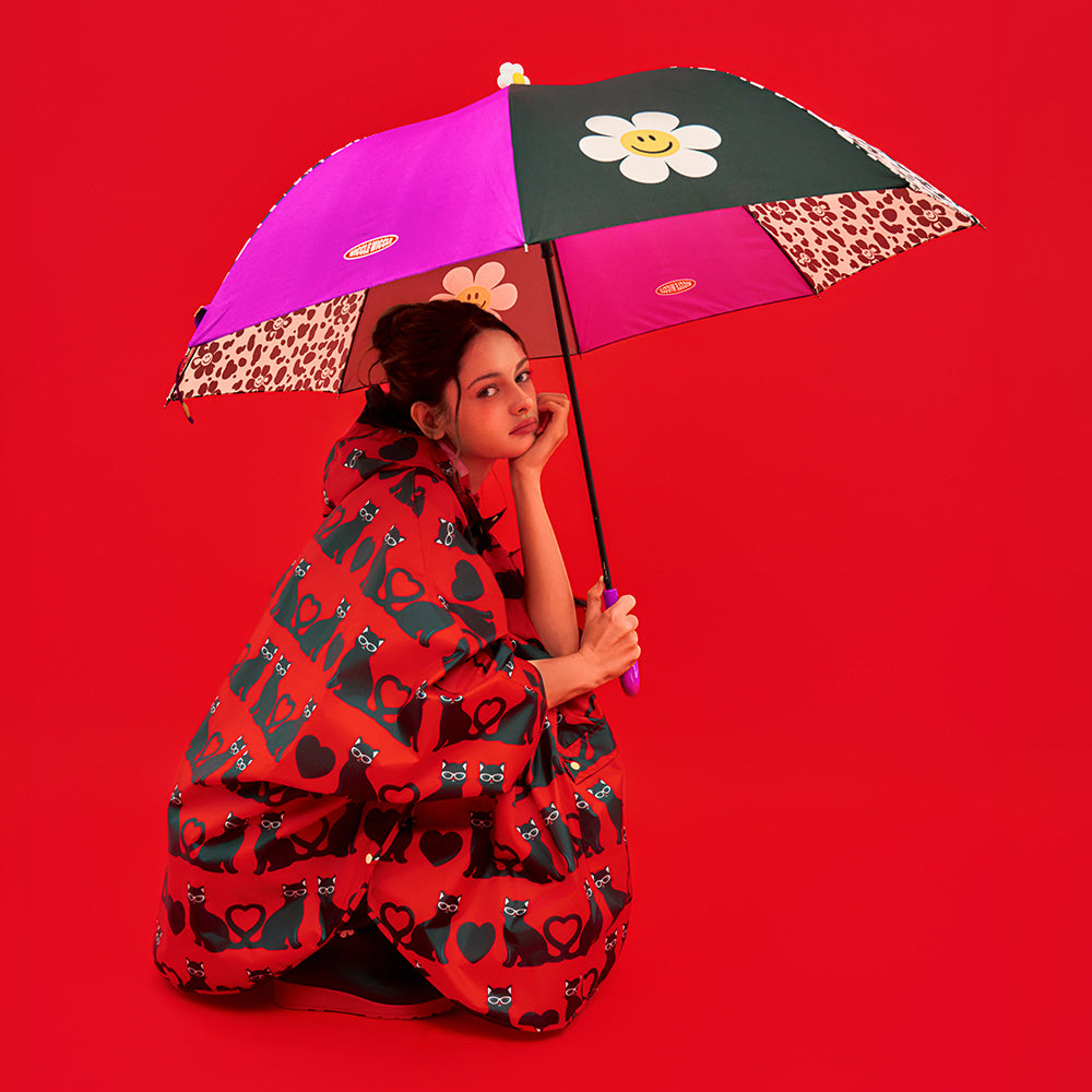 Wiggle Wiggle Smile Leopard 長傘 - 香港限定可愛款