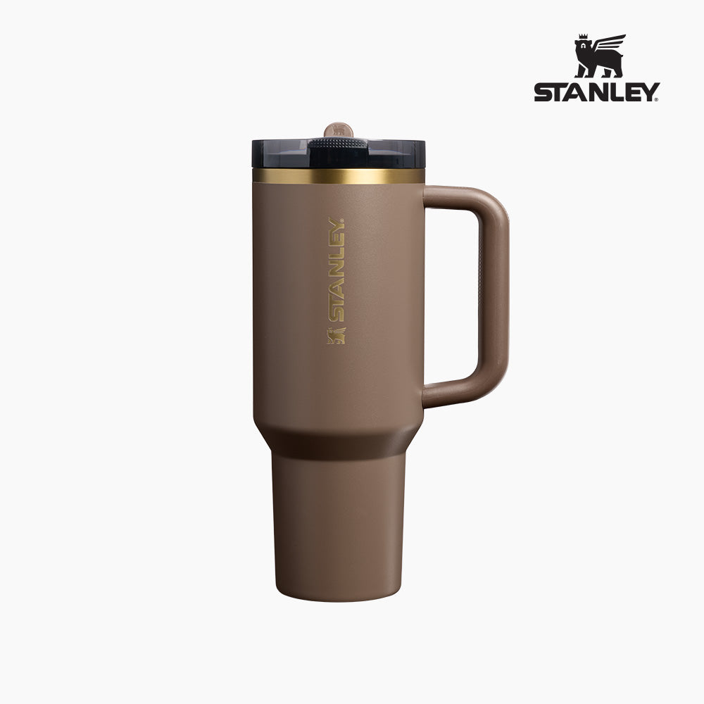 Stanley Quentzer Pro Tour Flip Straw Tumbler 保溫杯 1.18L Espresso Gold