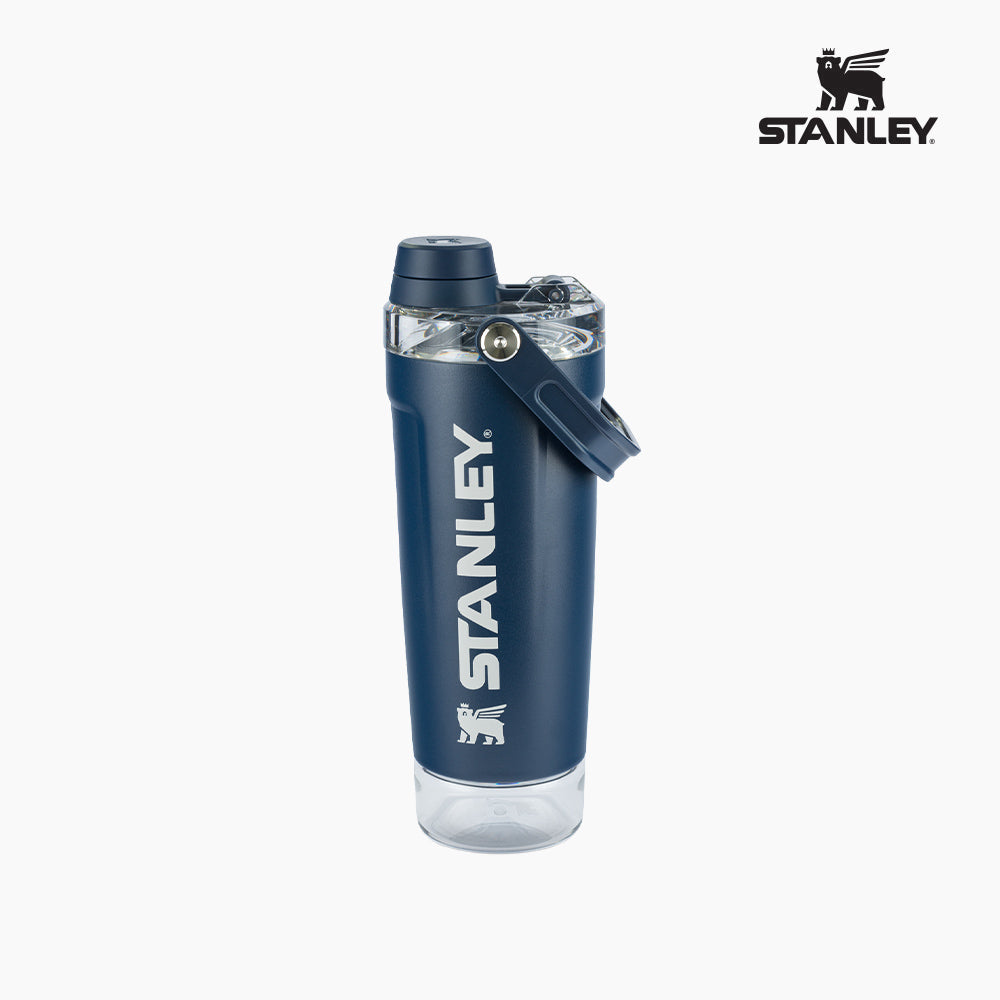 Stanley Vitalize Shaker Tumbler 591ml + Container 103ml 不鏽鋼搖搖杯 Dark Navy