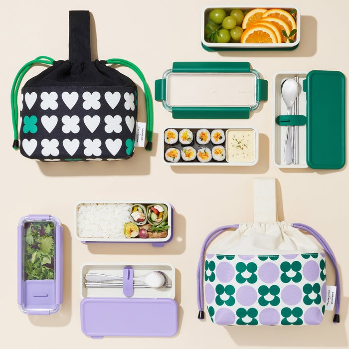 DropDropDrop X Locknlock 餐盒連袋套裝 LCB112S01_DRP