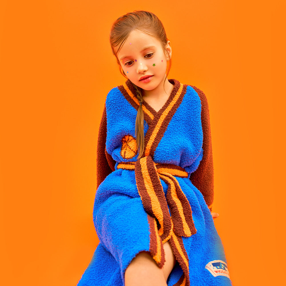 wiggle wiggle 兒童家居袍 細節展示