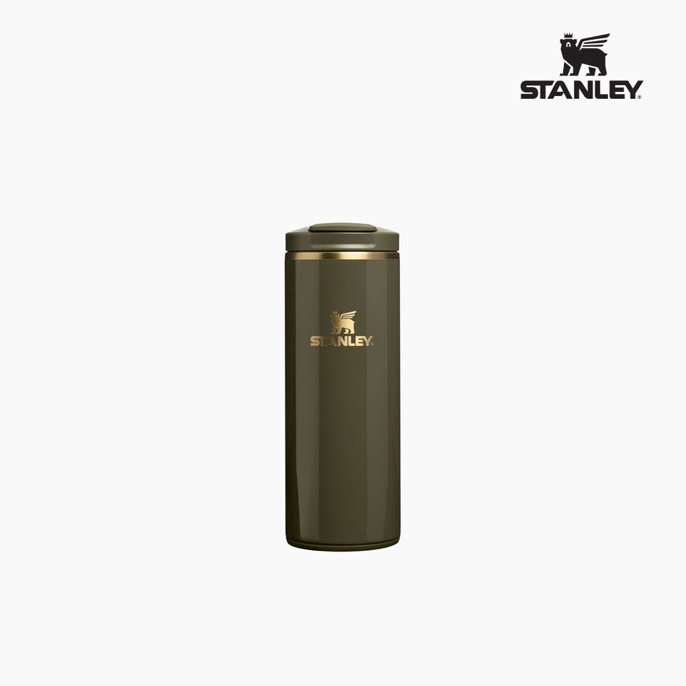 STANLEY 秋日系列翻蓋馬克杯 355ml 楓木苔蘚光澤