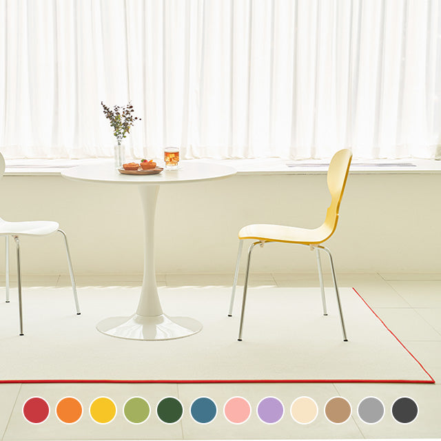 Scandinhome易於保養的圍邊撞色短毛地毯 四季地毯 6 種尺寸